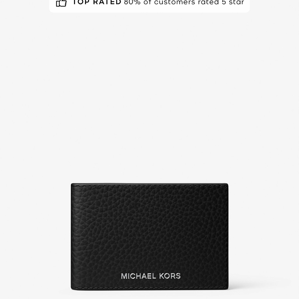 MICHAEL KORS MENS
Cooper Pebbled Leather Wallet - Picture 9 of 16